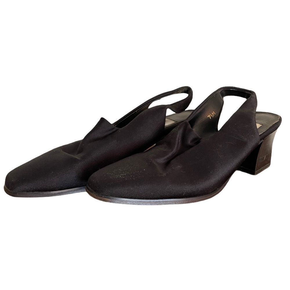 Vittorio Ricci‎ Slingback Black Heels